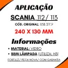 Farol Milha Scania Cara Chata 112 |113